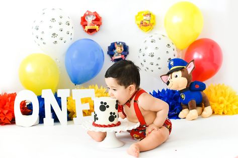 Paw patrol cake smash 🐾 Paw Patrol First Birthday Cake, Paw Patrol Photoshoot 2nd Birthday, Paw Patrol Cake Smash, Paw Patrol Photo Shoot Ideas, Paw Patrol Cake Smash Photography, Paw Patrol 1st Birthday Shirt, 2nd Birthday Photos, Paw Patrol Birthday Theme, Paw Party