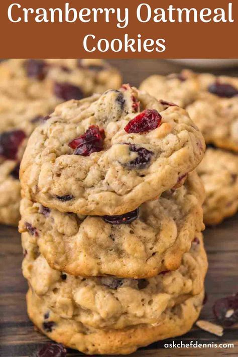 African Soups, Oatmeal Cranberry Cookies Recipe, Oatmeal Craisin Cookies, Craisin Cookies, Healthier Cookies, Oatmeal Ideas, Cranberry Oatmeal Cookies, Cranberry Cookies Recipes, African Kitchen