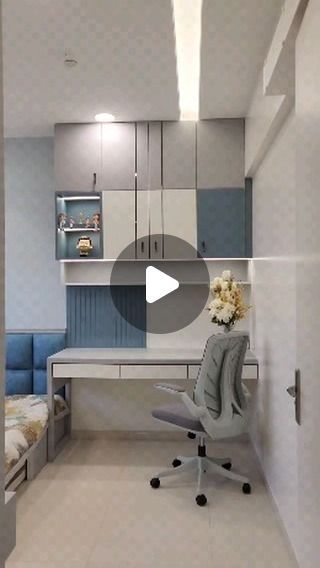 manish suthar on Instagram: "Work done 👍
Surat📍
.
.
.
.
#interiors #interiordesign #interior #interiordesign #interiors #architecture #suratsmartcity #surat #sürat #homedecor" Study Table Beside Bed, Table Beside Bed, Reading Table, Master Bed, Kid Room, April 6, Smart City, Master Bedding, Study Table