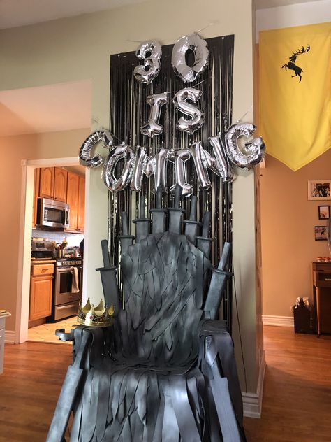 Game Of Thrones Birthday Decorations, Game Of Thrones Decorations Party, Game Of Thrones Themed Party, Game Of Thrones Party Ideas, Game Of Thrones Birthday Party Ideas, House Of The Dragon Party, Game Of Thrones Theme Party, Game Of Thrones Party Decorations, Game Of Thrones Birthday Party