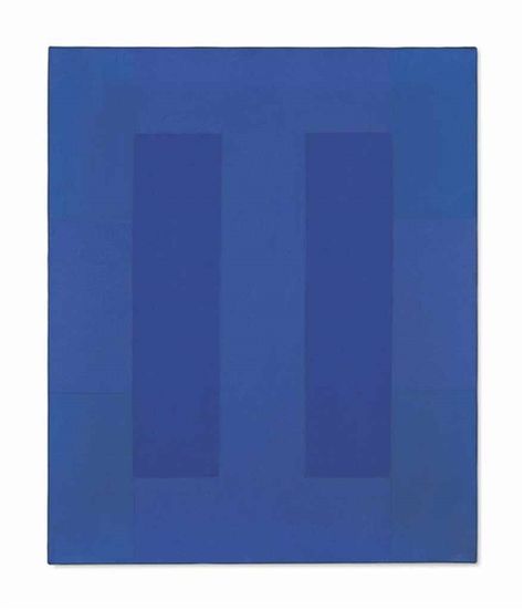 Artwork by Ad Reinhardt, Abstract Painting, Blue, Made of oil on canvas Heydrich Reinhard, Ad Reinhardt Paintings, Rothco Paintings Mark Rothko, Adjustable Blue Square Pendant Jewelry, Ad Reinhardt, Gerhard Richter Overpainted Photographs, Field Paint, Geometric Abstraction, Field Painting