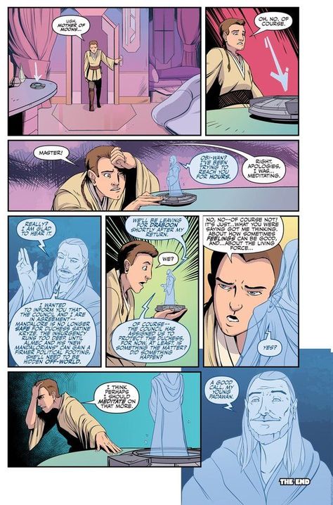 Forbidden” // by David Stoll Pt 8 Obi Wan Comic, Padawan Kenobi, Obi Wan And Satine, Duchess Satine, Qui Gon, Stars Wars, Star Wars Comics, Star Wars Artwork, Star Wars Fan Art