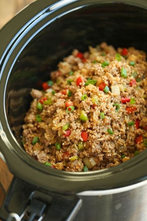 Ground Chicken Breast Recipes, Ground Chicken Recipes Healthy, Braised Chicken Breast, Teriyaki Chicken And Rice, Slow Cooker Teriyaki Chicken, Slow Cooker Teriyaki, Ground Chicken Recipes, Diner Recept, Fried Chicken Breast