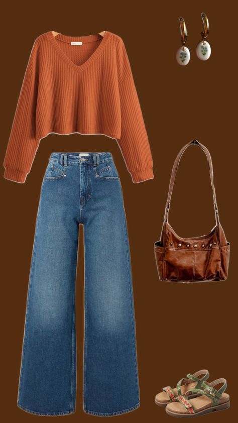 Colors That Go Together Clothes Outfits, Faith Core, Thrifty Outfits, Sunday Fits, Cosy Fits, Fall Clothes For Women, Simple Outfits For School, Tamworth, Casual Outfit Inspiration