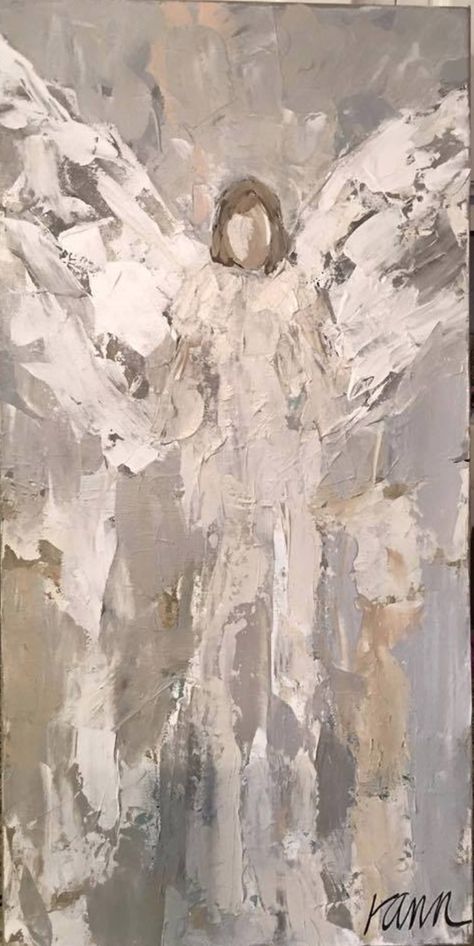 Angels Abstract Art, Angel Painting Abstract, Angels Artwork, Abstract Angel Painting, Art Purse, Angel Wings Painting, Angel Paintings, Watercolor Angel, Angel Theme