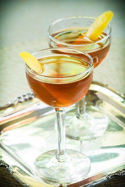 The Preakness Cocktail, photo © 2016 Douglas M. Ford. All rights reserved. Sweet Vermouth, Aromatic Bitters, Run For The Roses, Good Whiskey, Orange Twist, Rye Whiskey, Angostura Bitters, Whiskey Cocktails, Winter Drinks