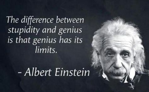 Stupidity knows no bounds Science Quotes, Albert Einstein Quotes, Historical Quotes, Einstein Quotes, Philosophy Quotes, Badass Quotes, Deep Quotes, People Quotes, Quotable Quotes