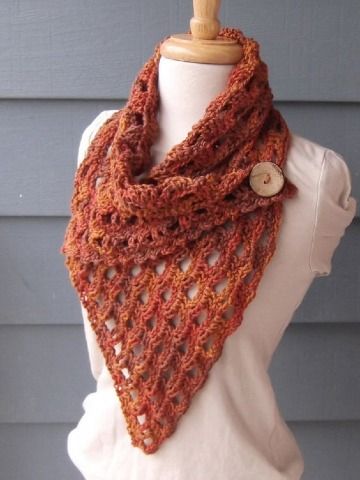 cuellos tejidos a palillos paso a paso Knitted Cowl, شال كروشيه, Confection Au Crochet, Cowl Pattern, Basic Crochet Stitches, Crochet Cowl, Love Crochet, Crochet Basics, Knit Or Crochet