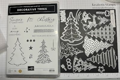 Stamping Up Decorative Trees, Stampin Up Decorative Trees Bundle, Su Decorative Trees Cards, Stampin Up Decorative Trees Cards, Stampin Up Decorative Trees, Decorative Trees Stampin Up Cards, Stampin Up Christmas Cards 2024, Decorative Trees, Happy Friday Eve