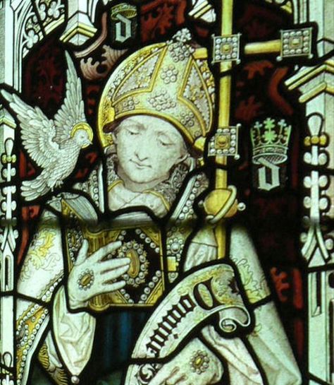 St David, Saint David, Anne Boleyn, March 1st, English Speaking, Patron Saints, Sacred Art, Stained Glass Windows, Cornwall