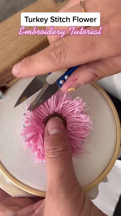 Turkey Stitch Embroidery Tutorial #embroidery #embroideryflower #turke... | Embroidery Tutorial | 87.4K Views | TikTok Turkey Stitch Embroidery, Turkey Stitch, Tutorial Embroidery, Quilt Stitches, Crazy Quilt Stitches, Embroidery Tutorial, Crazy Quilt, Quilt Stitching, Stitch Embroidery