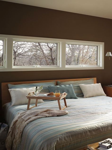 Transom Window Bedroom, Horizontal Windows Bedroom, Awning Windows Bedroom, Transom Windows Bedroom, Bedroom Window Ideas, Ventilation Window Design, Bedroom Window Design, Privacy Windows, Awning Window