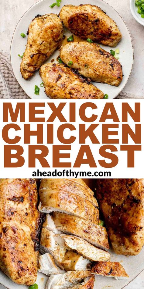 Air Fried Mexican Chicken, Taco Seasoning On Chicken, Southwest Seasoned Chicken, Acp Recipe Mexican Easy Chicken, Chicken Thigh Recipe Mexican, Juicy Chicken Breast Air Fryer, Mexican Seasoned Chicken, Mexican Roasted Chicken, Mexican Style Chicken Breast