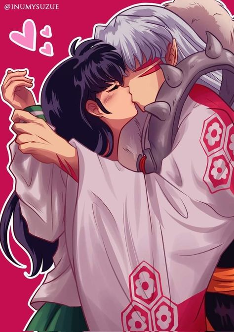 Kagome X Sesshomaru, Sesshomaru X Kagome, Sesshomaru And Kagome, Inuyasha Characters, Lucy Natsu, Official Concept Art, Rin And Sesshomaru, Dont Look At Me, Couple Reference