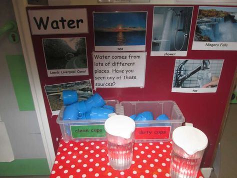 Drinking water station at Stourton set up to encourage self help skills and independence Water Station Ideas, Goalkeeper Kits, Preschool Craft Activities, Hydration Station, Train Kit, Self Help Skills, Water Station, Easy Toddler Activities, Training Kit