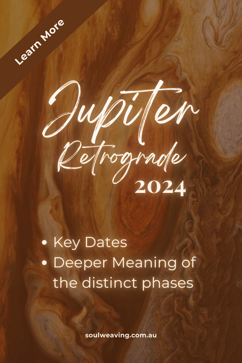 Jupiter Retrograde 2024, Key Dates, and the Deeper Meaning of the distinct phases.  Click through to learn more. Planet Retrogrades, Jupiter Retrograde, Jupiter Planet, Mental Healing, Deeper Meaning, Key Dates, Deep Meaning, Astrology, Planets