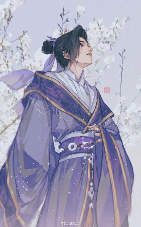 Jiang Cheng, Korean Art, China Art, Boy Art, An Anime, 귀�여운 동물, Chinese Art, 그림 그리기, Anime Fanart