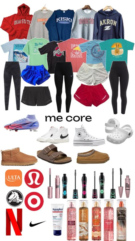 School Fits Middle School, Athletic School Outfits, Cute Easy Outfits For School, Me Core, Cute Country Outfits, Costumes For Teens, Casual Preppy Outfits, Trendy Outfits For Teens, Cute Lazy Day Outfits