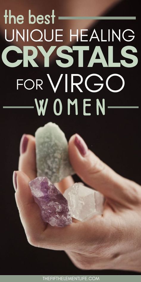 Virgo Crystals And Stones, Crystals For Virgo Zodiac Signs, Crystals For Virgo, Crystals For Confidence, Virgo Crystals, Virgo Sun Sign, Witchy Crystals, Glenda The Good Witch, About Virgo