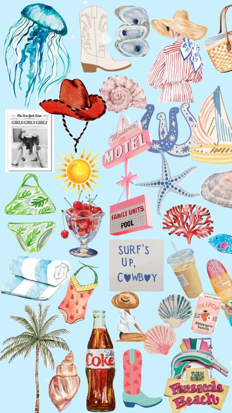 💌🪩👙🐚🤠💘#costalcowgirl #aesthetic #cowgirl #cowgirlaesthetic #costalcowgirlaesthetic Aesthetic Cowgirl, Cowgirl Room, Costal Cowgirl, Nautical Wallpaper, Dorm Wall Art, Cowgirl Aesthetic, Iphone Wallpaper Photos, Tattoo Flash Art, Coastal Cowgirl