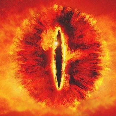 Sauron's eye!!! 👀    #Regram via @lordoftherings_fan Jrr Tolkien Art, Eye Of Sauron, Mythical Creatures Fantasy, Diy Cat Toys, Tolkien Art, Baby Eyes, Nft Art, Jrr Tolkien, Fantasy Novels