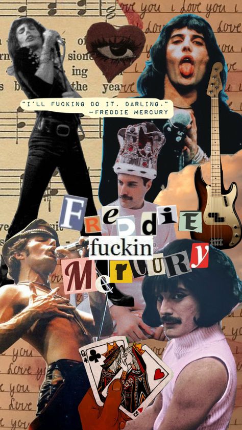 Hard Rock Aesthetic, Classic Rock Aesthetic, Freddie Mercury Birthday, Muzică Rock, 80’s Aesthetic, Rock N Roll Aesthetic, Rock Queen, Queens Wallpaper, Rock Aesthetic