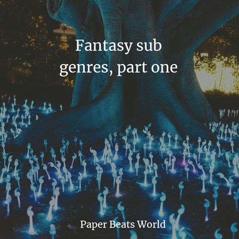 Fantasy sub genres, part one Prince Hans, About Science, Writing Stuff, Fictional World, Oh Well, Pen And Paper, Writing Inspiration, Good Time, Book Lists