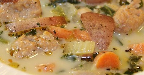 Tuscan Smoked Turkey-Bean Soup Recipe | Allrecipes Turkey Bean Soup, Turkey Wild Rice Soup, Leftover Turkey Soup, Smoked Turkey Legs, Turkey Soup Recipe, Turkey Leg, Menu List, Turkey Time, Bean Soup Recipes