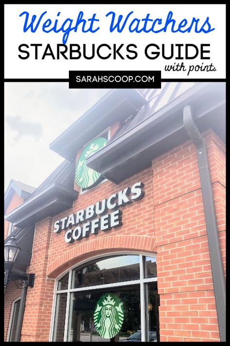 Starbucks Weight Watchers Points Guide | Sarah Scoop Starbucks Sandwiches, Weight Watchers Points List, Simply Filling Recipes, London Fog Tea Latte, Low Points Weight Watchers, Caramel Brulee Latte, Iced White Chocolate Mocha, Cinnamon Dolce Latte, Cranberry Bliss Bars