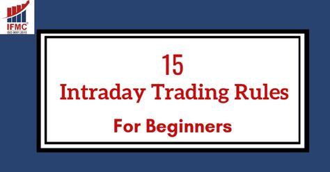 In this article, explore the best intraday trading strategies for beginners. These strategies are powerful and proven to help you gain profitable trades. Our guide to 15 powerful strategies on intraday trading aims to help novice traders to adroit the skills to earn profits. The post 15 Powerful Intraday Trading Rules for Beginners appeared first on IFMC Institute. Institutional Trading Strategy, Intraday Trading Strategy, Trading Rules, Technical Trading, Intraday Trading, Fundamental Analysis, Trading Strategy, Stock Market Investing, Day Trader