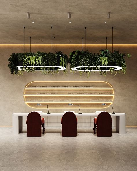 Beauty space :: Behance Nailbar Interiors, Salon Interior Design Ideas, Nail Salon Interior Design, Nail Salon Interior, Spa Interior Design, Beauty Space, Hair Salon Interior, Nail Makeup, Salon Suites Decor