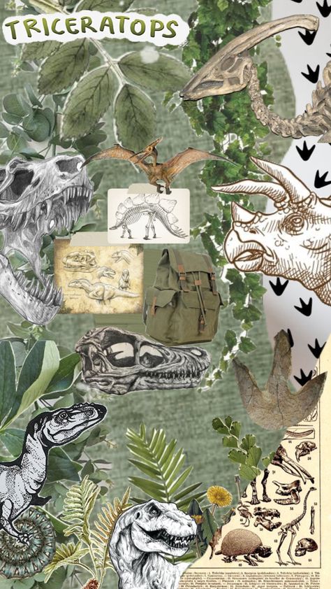 #nature #dinosaur #history #green #ancient #fyp #wallpaper #aesthetic Dinosaur Aesthetic, Dinosaur History, Dinosaur Wallpaper, Dinosaur Drawing, The Lost World, Dinosaur Background, Ap Art, Prehistoric Animals, Scrapbook Journal