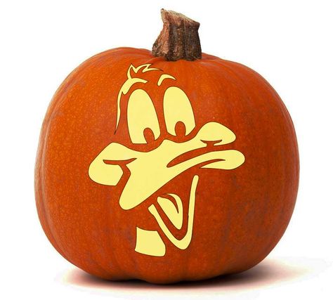 Duck Pumpkin Carving, Donald Duck Pumpkin, Duck Pumpkin, Pumpkin Carving Stencil, Train Pumpkin, Pumpkin Patterns, Tall Pumpkin, 90s Fashion Outfits Hip Hop Party, Pumpkin Carving Patterns