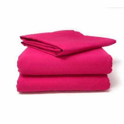 Solid Duvet Cover Set by Tache Home Fashion | Hayneedle Hot Pink Flats, Bright Color Schemes, Color Fucsia, Ruffle Bed Skirts, Pink Duvet Cover, Ruffle Bedding, Reversible Duvet Covers, Luxury Bedding Sets, Size King