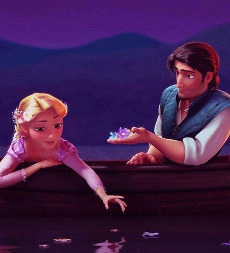 Rapunzel and Flynn Rapunzel And Eugene, Flynn Rider, Tangled Rapunzel, I Saw The Light, Disney Rapunzel, Princess And The Frog, Disney Couples, Disney Tangled, Pinturas Disney