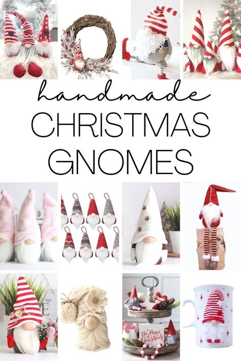 Check out a wonderful collection of Christmas Gnomes. This Scandinavian tradition provides Christmas decorations from dolls, mugs, and more. Christmas Tables, Norwegian Christmas, Christmas Crafts Diy Projects, Diy Nativity, Nordic Gnomes, Fun Christmas Crafts, Frame Ideas, Gnome Ornaments, Diy Gnomes