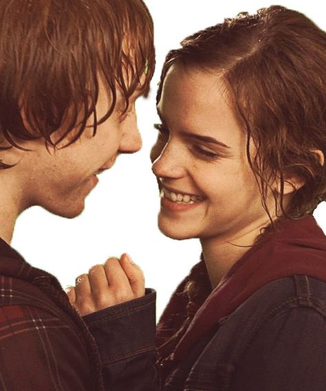 Ron Weasley and Hermione Granger Ron E Hermione, Ron Y Hermione, Citate Harry Potter, Dane Dehaan, Dan Stevens, Ron And Hermione, Septième Art, Kaya Scodelario, Albus Dumbledore