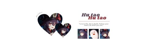 Hu Tao Header, Genshin Impact Hu Tao, Cute Headers, Twitter Banner, Hu Tao, Banner Gif, Slenderman, Header Banner, Gothic Anime