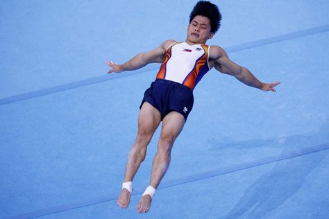 Carlos Yulo dazzles in floor for second gold at Asian Championships Floor Exercise, Gymnastics World, 2023 Photo, Stuttgart Germany, Asian Games, Artistic Gymnastics, Hair Raising, Floor Workouts, October 7