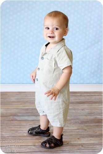 Gorgeous Baby Romper Sewing Patterns for boys and girls Sewing Projects For Baby, Sewing Patterns For Boys, Boys Romper Pattern, Baby Romper Sewing Pattern, Classy Romper, Romper Sewing Pattern, Trendy Sewing Projects, Boy Sewing, Romper Designs