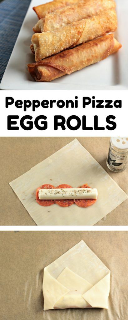 Pizza Egg Rolls, Egg Roll Wrapper, Egg Roll Wraps, Homemade Egg Rolls, Chicken Egg Rolls, Pizza Appetizers, Egg Roll Recipes, Pizza Margherita, Egg Roll Wrappers