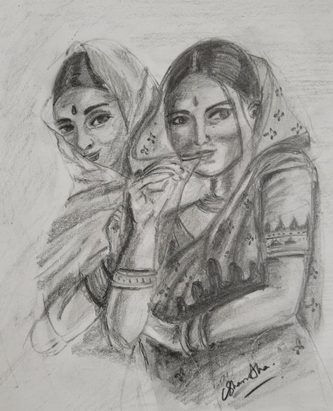 Pencil sketch,traditional lady. Heeramandi Drawing, Women Drawing, Send Me A Message, Woman Drawing, Pencil Sketch, Send Me, Sketch, Pencil, Male Sketch