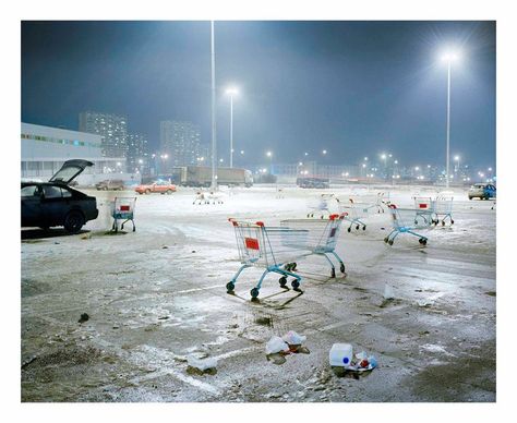 Alexander Gronsky, Endless Night, Polar Night in Murmansk, Russia, 2007 © Alexander Gronsky. Apocalypse Aesthetic, Polar Night, Endless Night, The Darkest Minds, Post Apocalypse, Paris Photo, Story Inspiration, Zombie Apocalypse, Urban Photography