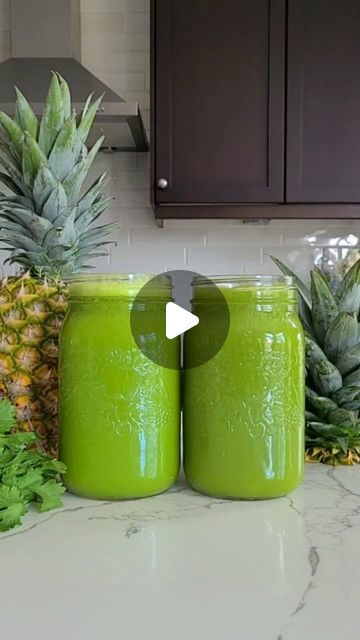 Eva Molenda Health Coach | Recipe Creator on Instagram: "Boost your health with this refreshing juice blend! Pineapple, cilantro, lemon, ginger, and celery combine to offer a powerhouse of benefits. @splashofgoodness 

So, delicious too! Pineapple aids digestion and reduces inflammation, cilantro detoxifies, lemon boosts immunity, ginger soothes the stomach, and celery hydrates and supports joint health. Enjoy this tasty, nutrient-packed drink for a natural energy and wellness boost! 

🍍1 pineapple
🌱1 bunch cilantro
1 whole celery stalk
🍋1 lemon peeled
🫚1 or 2 ginger

💚Made in Nama J2 slow cold press juicer, with the large hopper which can be purchased separately. If you are looking for a new juicer, I have the link in my bio/profile with discount code EVA10 to save 10% off all juicer Refreshing Juice, Instagram Boost, Pulp Recipe, Cold Press Juicer, Lemon Ginger, Juice Cleanse, Detox Juice, Natural Energy, Immune Boosting