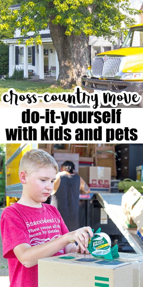 Tips For Moving Across The Country, Move Across Country, Cross Country Move Timeline, How To Move Cross Country, Moving Cross Country With Pets, Packing Tips Moving Across Country, Moving Cross Country Checklist, Cross Country Move Checklist, Cross Country Moving Tips