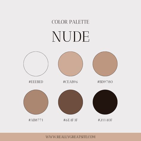 Color Palette Instagram, Palette Beige, Minimalist Color Palette, Nude Color Palette, Brown Minimalist, Business Branding Inspiration, Beige Minimalist, Minimalist Color, Nude Palette