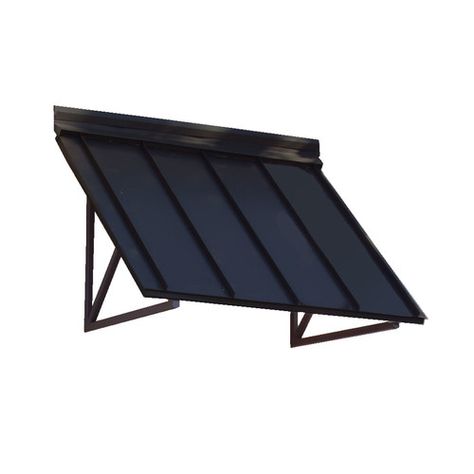 Awntech Houstonian Standing Seam Slope Awning Awning Over Door, Door Awning, Metal Awning, Door Awnings, Modular Structure, Window Awnings, Standing Seam, Beauty Mark, Window Door