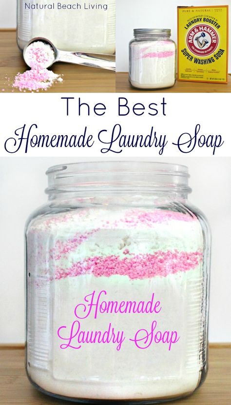 THE BEST Natural Homemade Laundry Soap, super affordable, extremely gentle on sensitive skin, HE washer safe, Easy to Make, Natural DIY Laundry Detergent Homemade Laundry Detergent Powder, Homemade Laundry Soap, Laundry Detergent Recipe, Detergent Recipe, Laundry Soap Homemade, Diy Laundry Detergent, Powder Laundry Detergent, Laundry Powder, Homemade Laundry Detergent