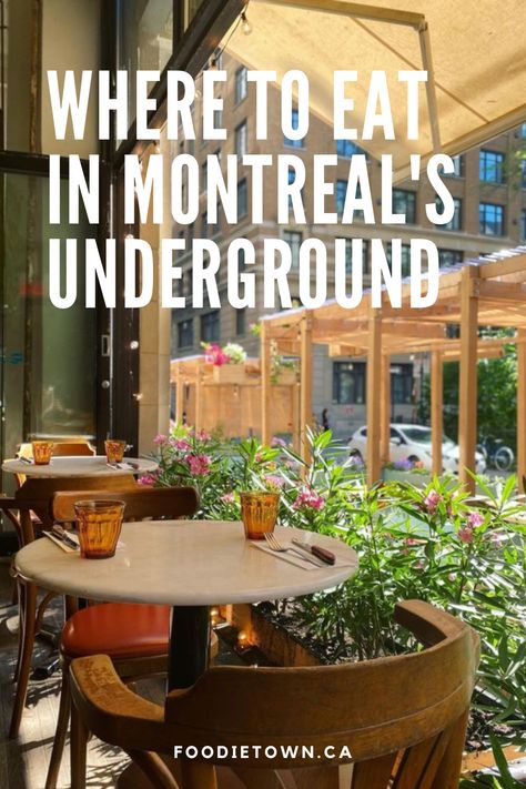 Where to eat in Montreal's Underground City ~ Foodietown.ca Where To Eat In Montreal, Montreal Underground City, Underground City Montreal, Food Montreal, Travel Montreal, Montreal Trip, Montreal Vacation, Montreal Travel Guide, Trip List