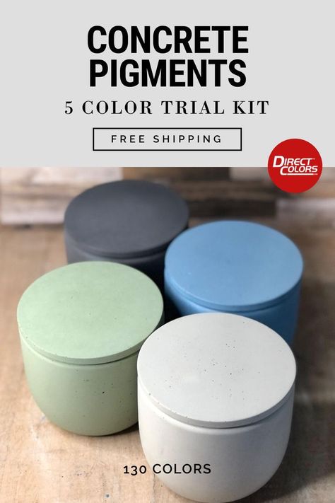 Concrete Dye, Concrete Pigment, Sala Grande, Concrete Diy Projects, Concrete Color, Concrete Crafts, Concrete Projects, Concrete Cement, Cement Crafts